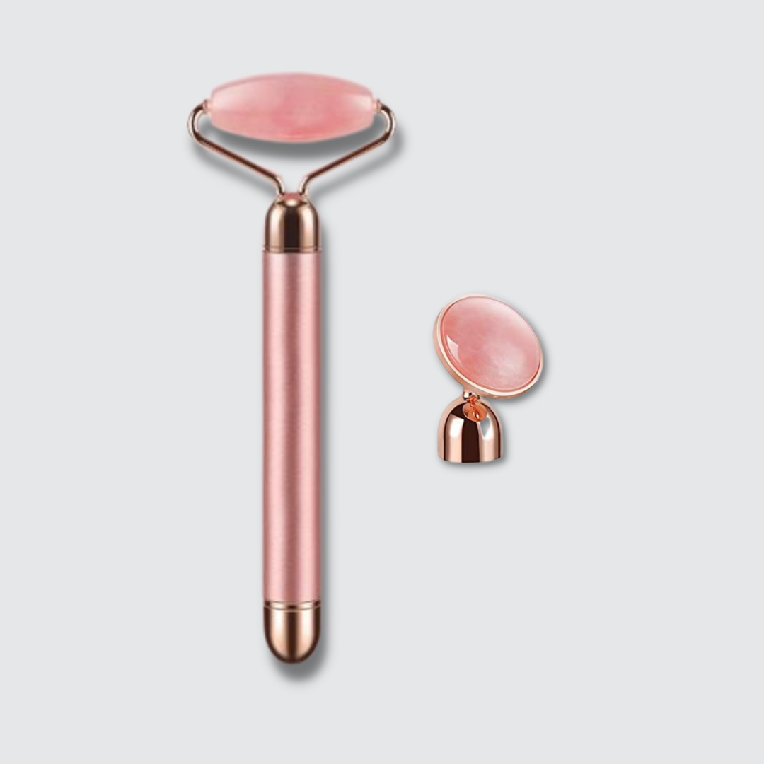 Rose quartz facial roller deals