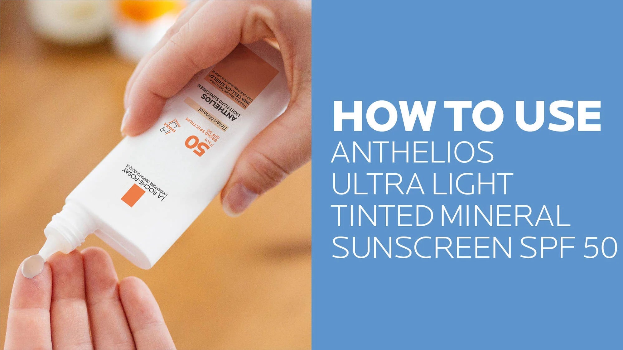 Anthelios Mineral Tinted Sunscreen for Face SPF 50